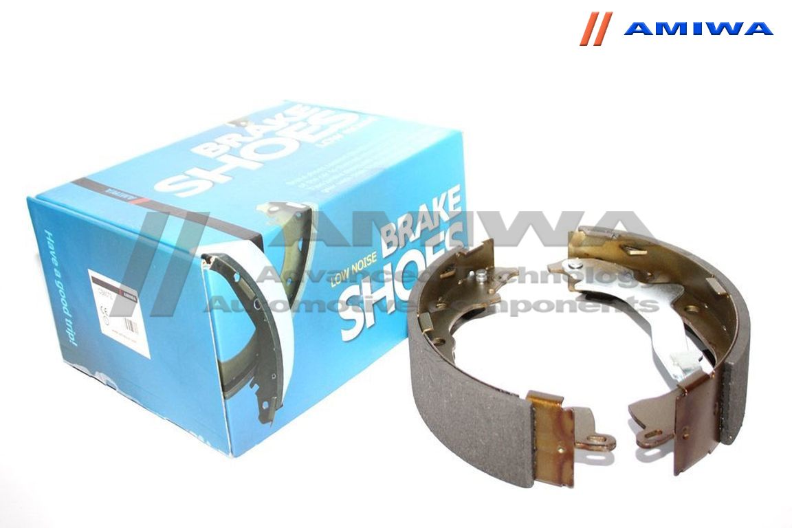 Колодки тормозные барабанные задние - Amiwa CS6072