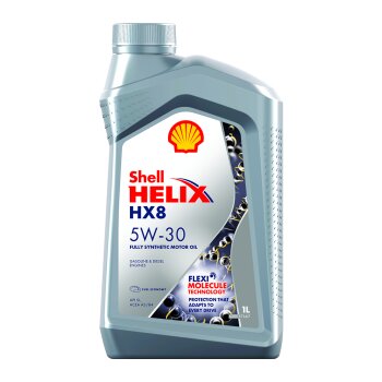 Масло мотор. синт. Helix HX8 Synthetic 5w-30, 1л - Shell 550046372