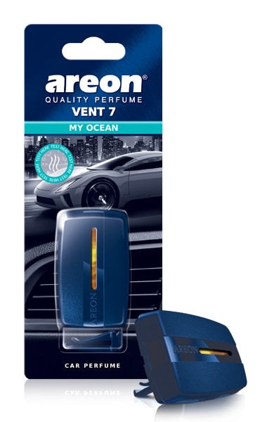 Ароматизатор на дефлектор vent 7 Океан - AREON 704-VE7-305