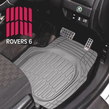 Коврики а/м CarFort Rovers 6, ванночка, к-т 4шт. grey (1/4) - CarFort RS0610