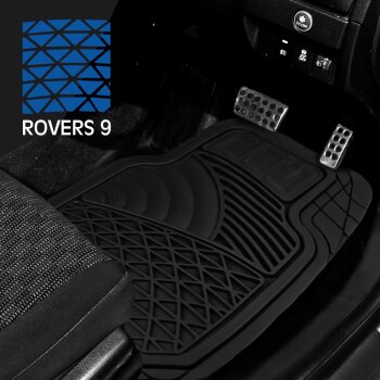 _коврики! Rovers 9 термопласт nbr, к-т 4шт. Black - CarFort RS0920