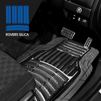 _коврики! Rovers Silica pvc, к-т 4шт. Black - CarFort RS1010