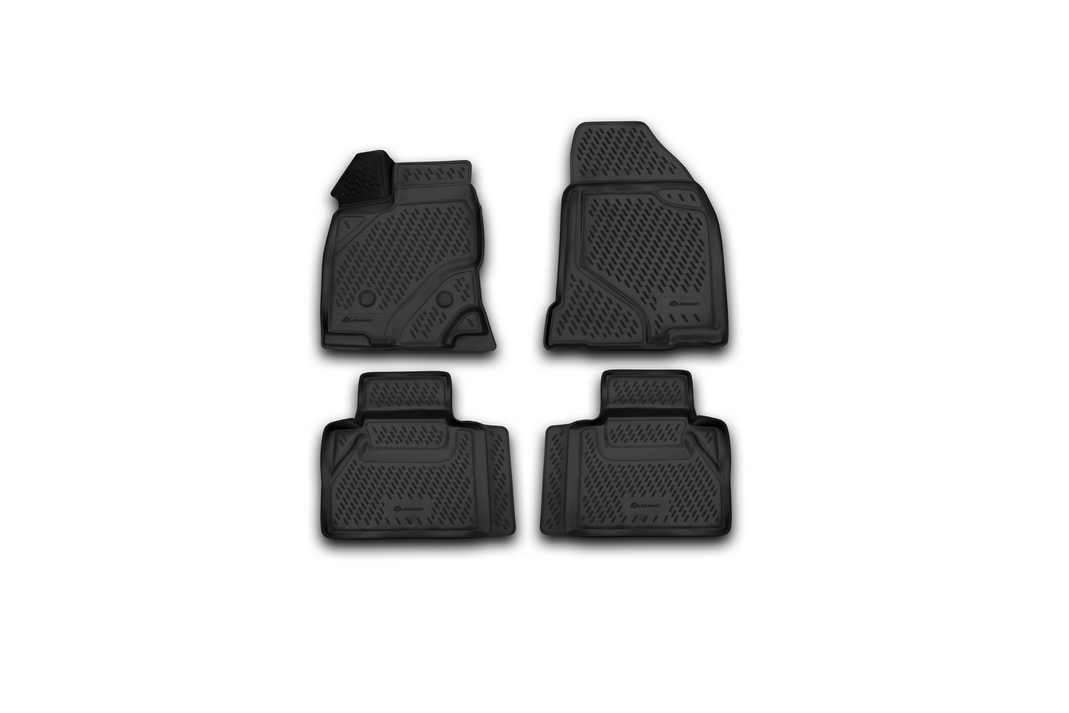 Коврики 3D в салон ford Edge, 2013- 4 шт. (полиуретан) / Форд Эдж - Element CARFRD00023k