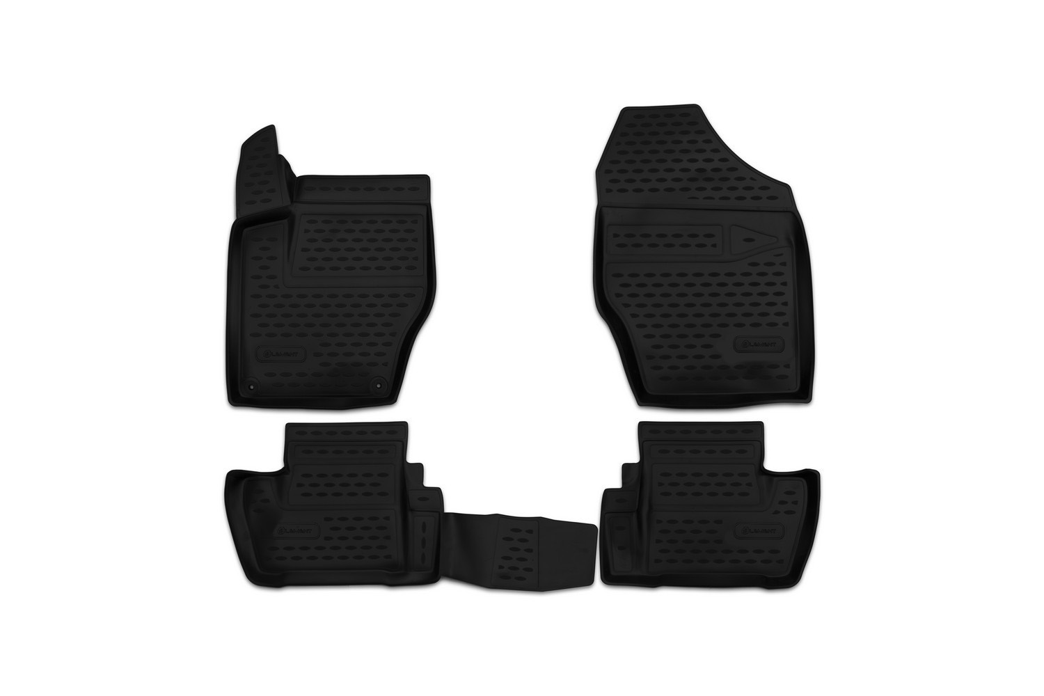 Коврики 3D в салон peugeot 408, 2012- 4 шт. (полиуретан) / Пежо - Element CARPGT10031k
