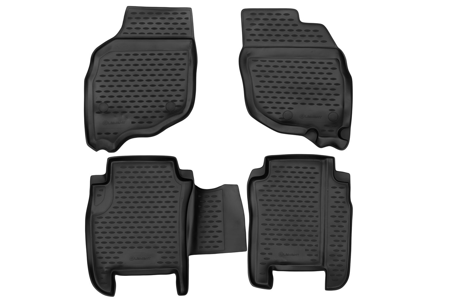 Коврики в салон honda Fit GD1 jdm, 06/2001–09/2007, п.р., 4 шт. (полиуретан) / Хонда Фит - Element NLC.18.23.210k