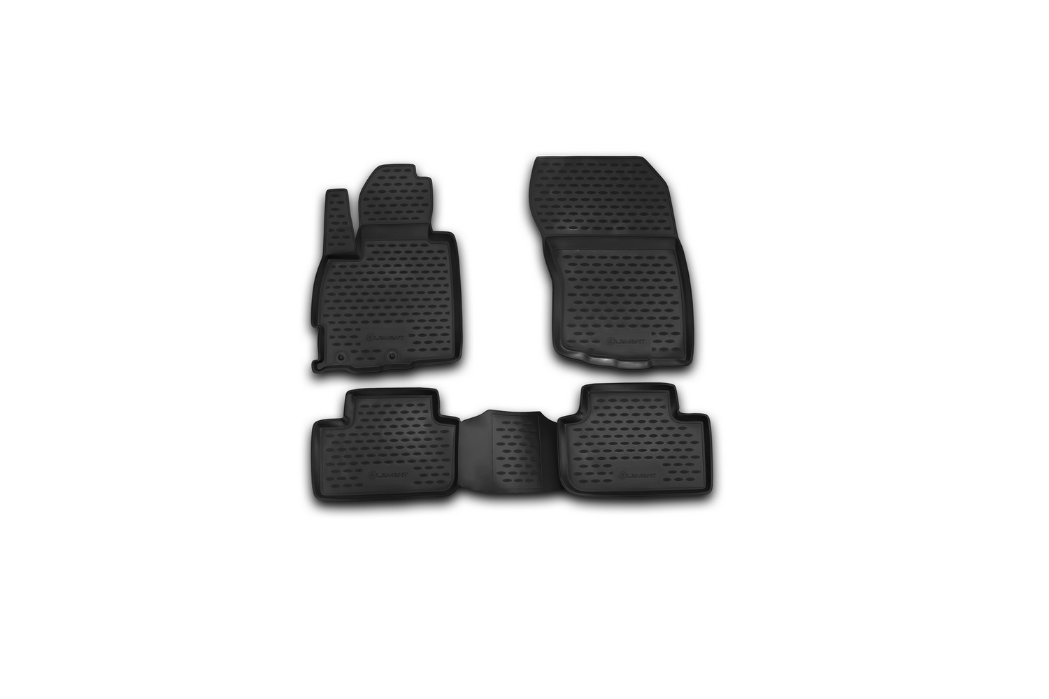 Коврики в салон подходят для mitsubishi ASX (I, Ip, Ip2, Ip3), 2010-2020, 2020-, 4 шт. (полиуретан) / Митсубиси АSХ - Element NLC.35.25.210k