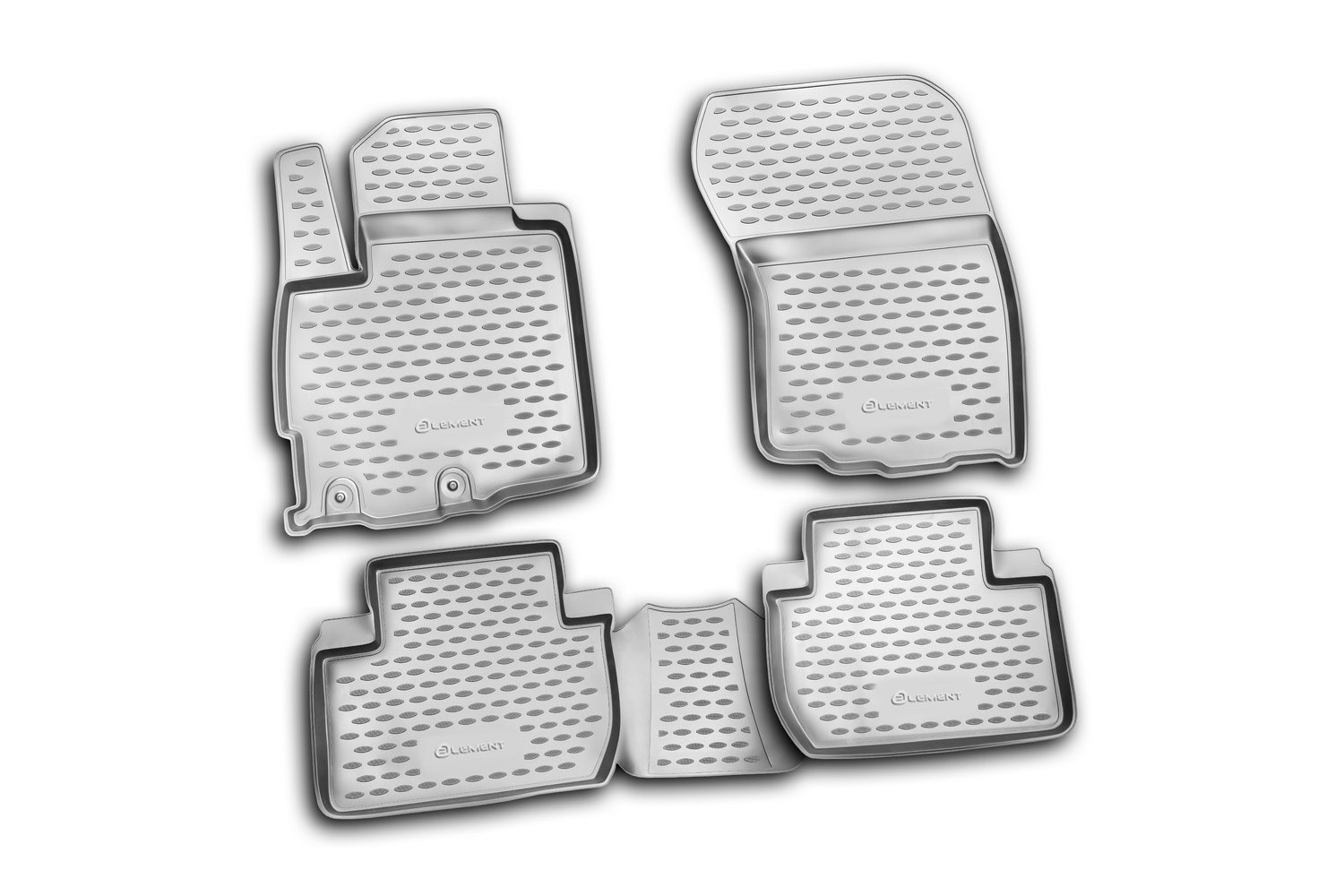 Коврики в салон mitsubishi Outlander XL 2010-, 4 шт. (полиуретан) / Митсубиси Аутлендер - Element NLC.35.23.210