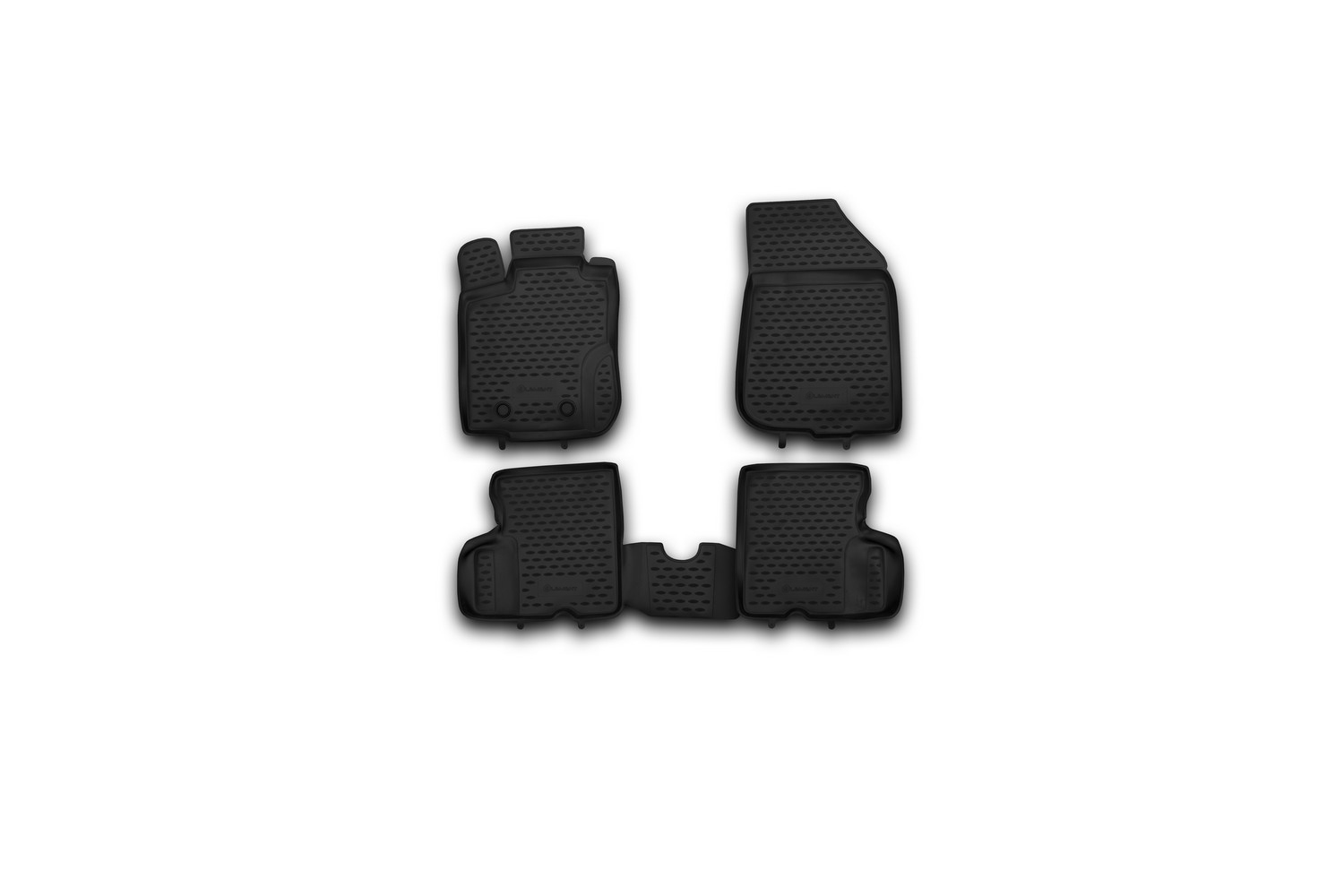 Коврики в салон renault Duster 4wd, 2011-2015, 4 шт. (полиуретан) / Рено Дастер - Element NLC.41.28.210kh