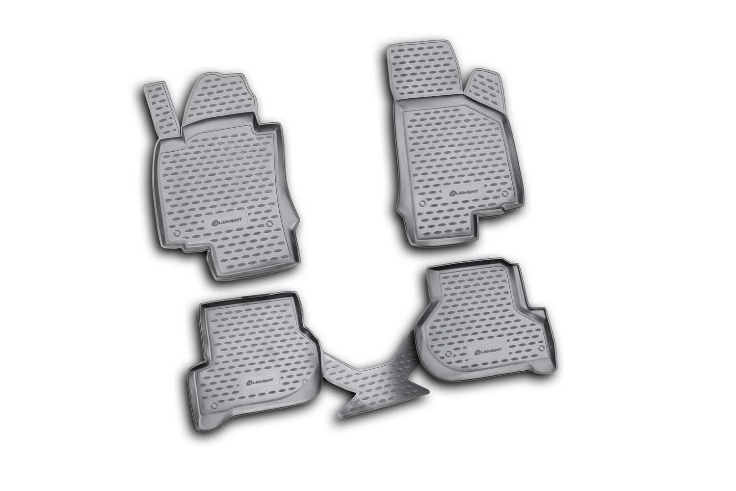 Коврики в салон skoda Octavia II (Typ 1Z) 2004-2013, 4 шт. (полиуретан) / Шкода Октавия - Element NLC.45.03.210k