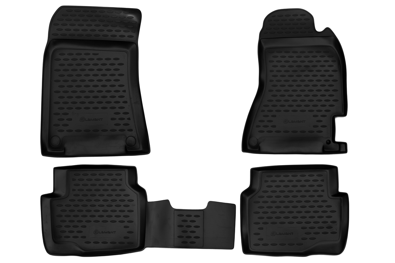 Коврики в салон subaru Impreza JDM 02/ 2000-04/2007, п.р., 4 шт.(полиуретан) / Субару Импреза - Element NLC.46.12.210