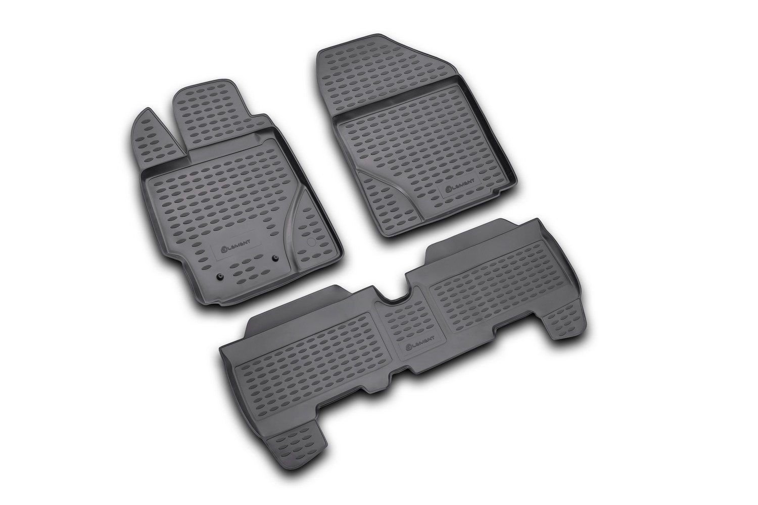 Коврики в салон toyota Yaris 01/2006-2010, 3 шт. (полиуретан) / Тойота Ярис - Element NLC.48.10.210k
