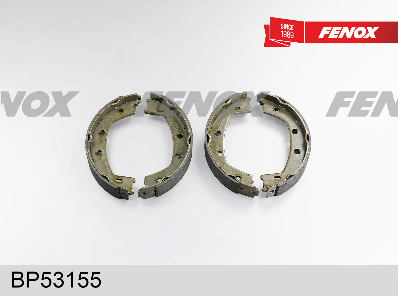 Колодки тормозные барабанные | зад прав/лев | - Fenox BP53155