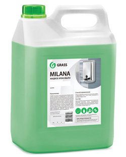 Жидкое крем-мыло grass Milana алоэ вера (канистра 5 кг) - Grass 126 605