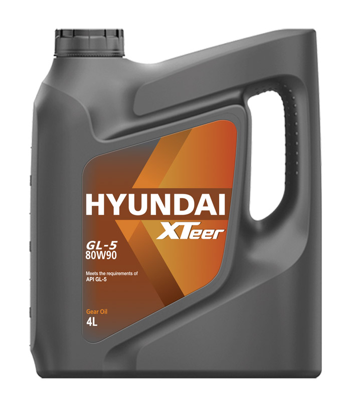 Масло трансмиссионное XTeer Gear Oil-5 80w90 4L - Hyundai/Kia 1041422