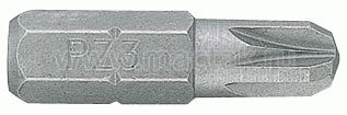 Вставка (бита) торцевая 1/4 , Pozidriv, pz2, l = 25 мм - King Tony 102502Z