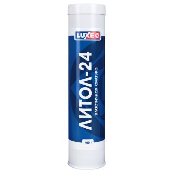 702 Смазка luxe литол - 24 картуш (0,4кг)/15 - Luxe 702