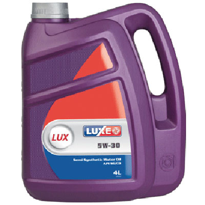 Масло  Люкс 5w30 API sg/cd 4л п/с - Luxe 102
