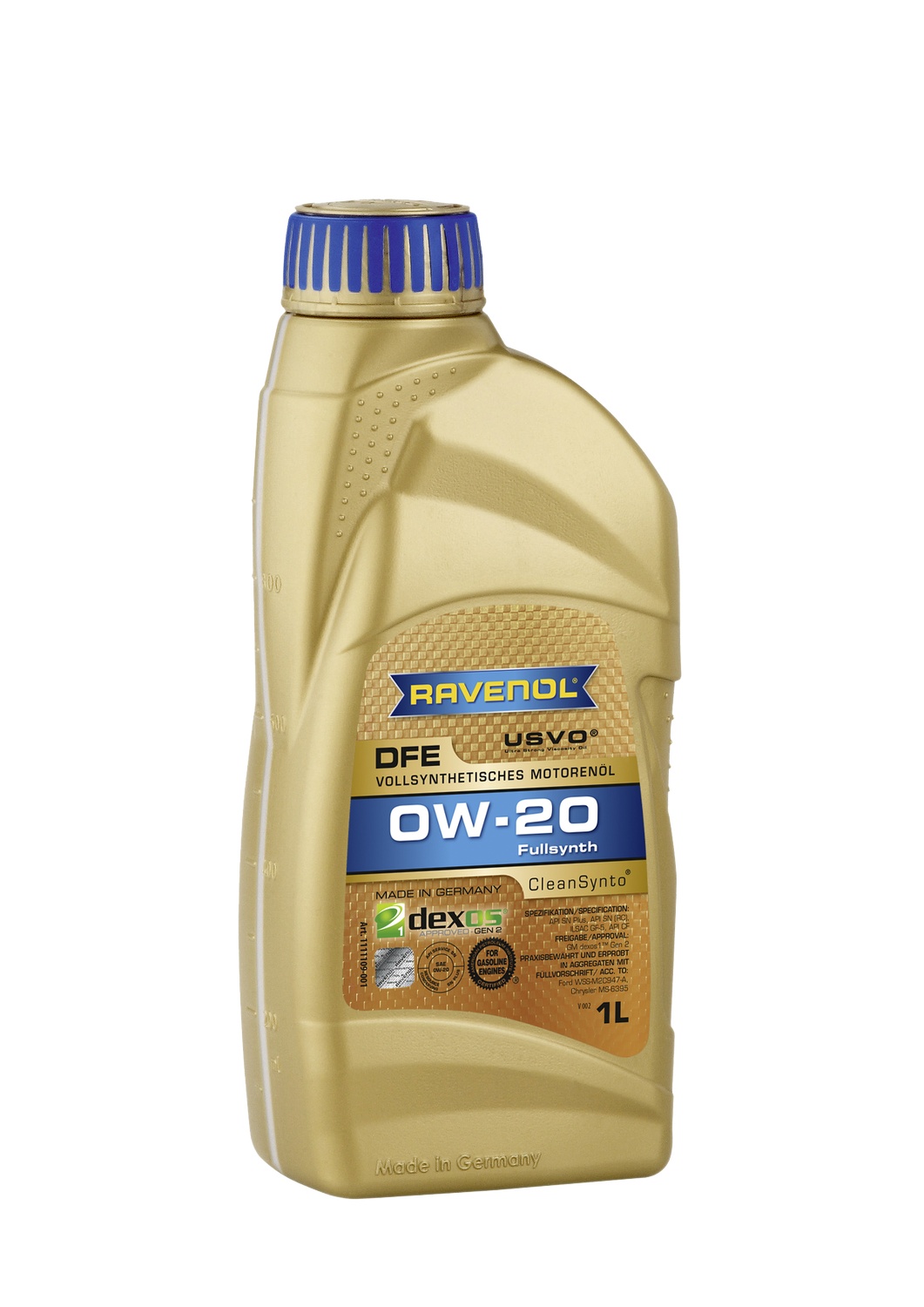 Моторное масло ravenol DFE SAE 0w-20 (1л) new - RAVENOL 4 014 835 853 737