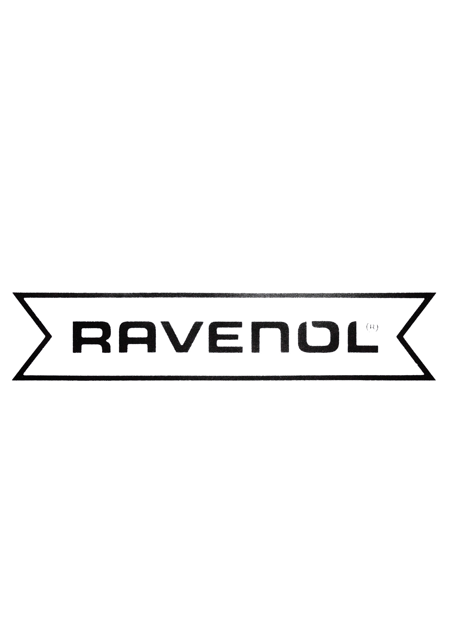 Наклейка ravenol черная плоттер трафарет 300x61 мм - RAVENOL 2 200 000 067 982