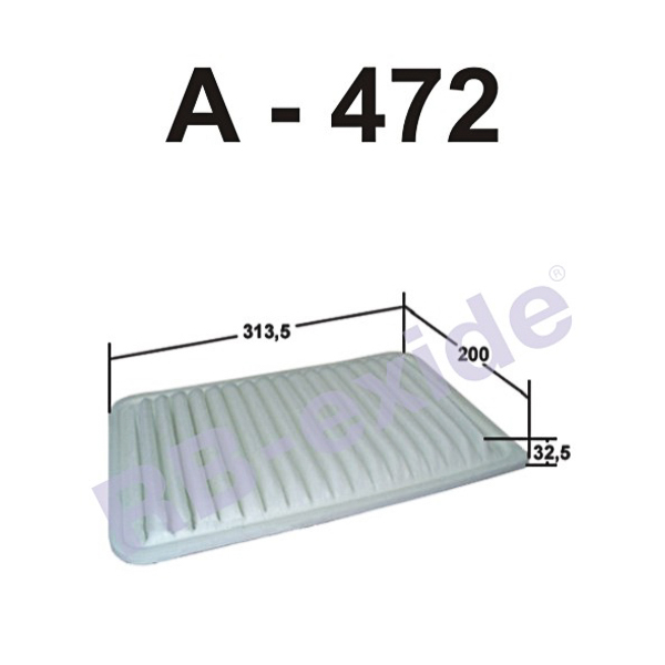 A472/a318e zj01-13-z40 (фильтр воздушный) - Rb-exide A472