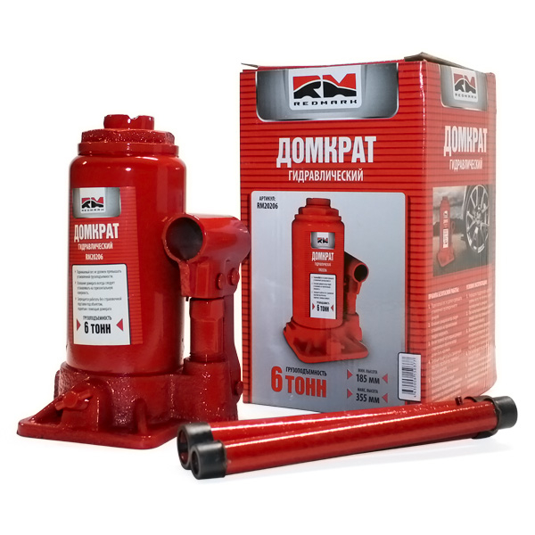 Домкрат бутылочный (6 т) RedMark - RedMark RM20206