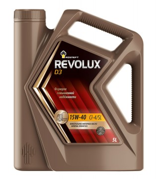 Rosneft Revolux D3 15w40 мин 5л (ci-4/sl) - Роснефть 40620850