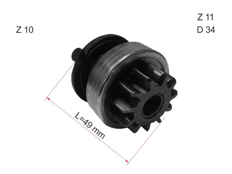 Бендикс toyota corolla zze12# ukp, avensis zzt22# - SAT ST280110D030