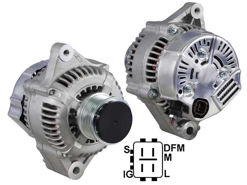 Генератор toyota land cruiser prado kdj9#/hilux surf kdn18# 1KD - SAT ST2706030010