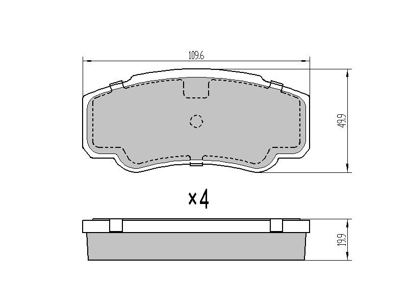 Колодки тормозные RR citroen jumper 97-/fiat ducato 97-/peugeot boxer 97- | зад | - SAT ST77362274