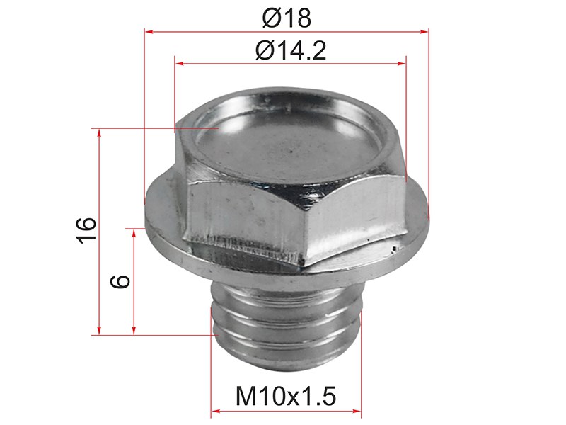Пробка сливная toyota many - SAT ST9034110011