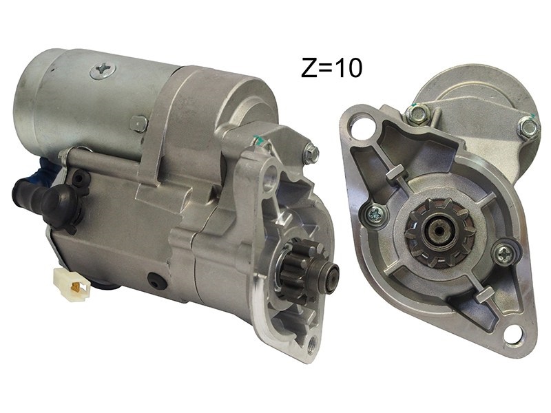 Стартер toyota crown/dyna/hilux/land cruiser 2/3l 12В 2кВт 10 зубьев (восстановленный) - SAT ST2810054380