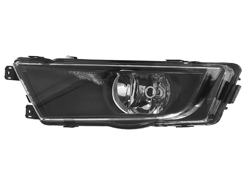 Фара противотуманная skoda octavia 13-16 LH черная - SAT ST6652013LUE2