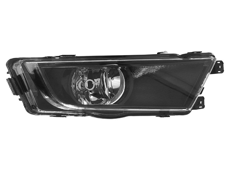 Фара противотуманная skoda octavia 13-16 RH черная - SAT ST6652013RUE2