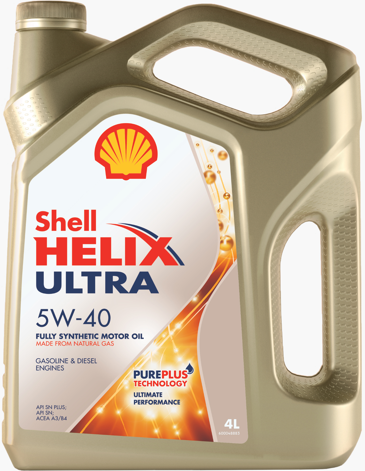 ГСМ Масло Helix Ultra 5w40 (4л.) синт. (серый) - Shell 550046361