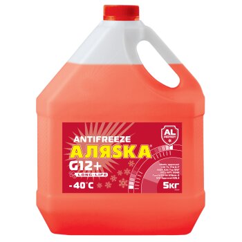 Антифриз Аляска -40с g 12+ красный Long Life 5кг (1/4) - Аляsка 5 083