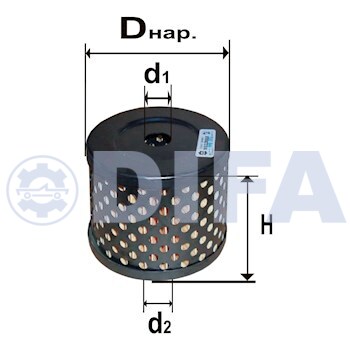 Элемент фильтрующий МАЗ ГУРа - DIFA 5336-3410190