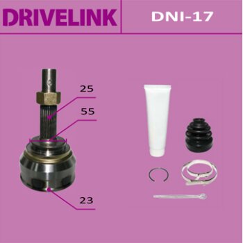 Шрус drivelink 23x55x25 (1/10) - Drivelink DNI-17
