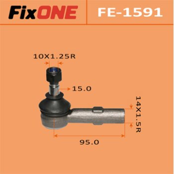 Наконечник рулевой тяги fixone bongo friendee/ sgew, sgl5 96- (1/20) - Fixone FE-1591