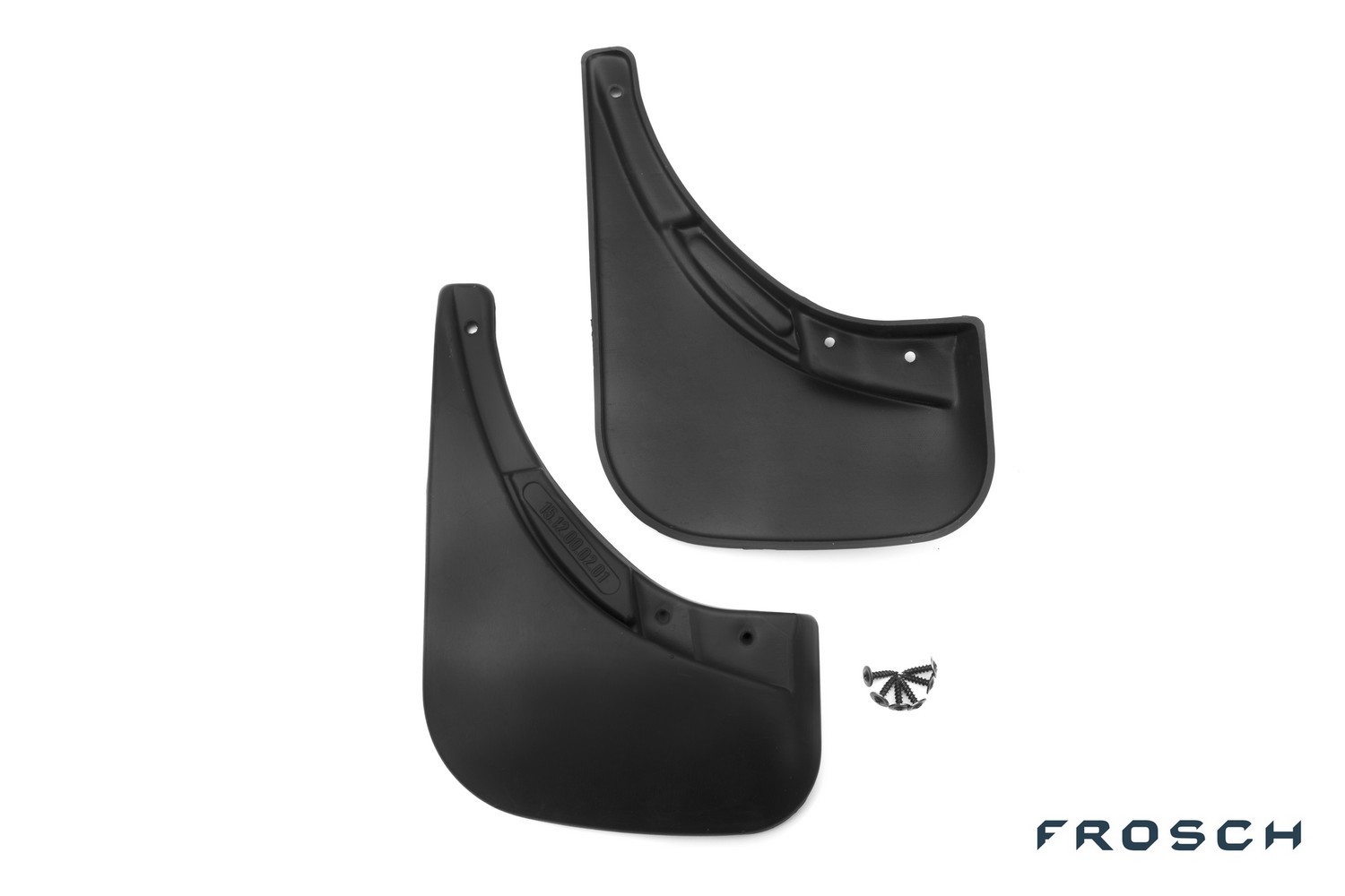 Брызговики задние fiat 500, 2007-2011 2шт.(optimum) в пакете / Фиат - Frosch NLF.15.12.E11