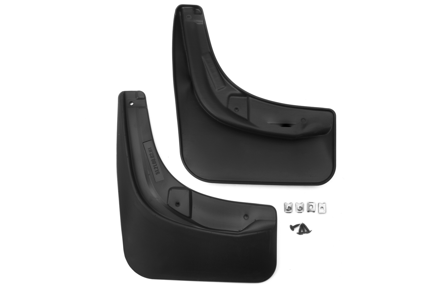 Брызговики задние VW Tiguan, 2007-2017, внед.(optimum) в пакете / Фольксваген Тигуан - Frosch NLF.51.21.E13