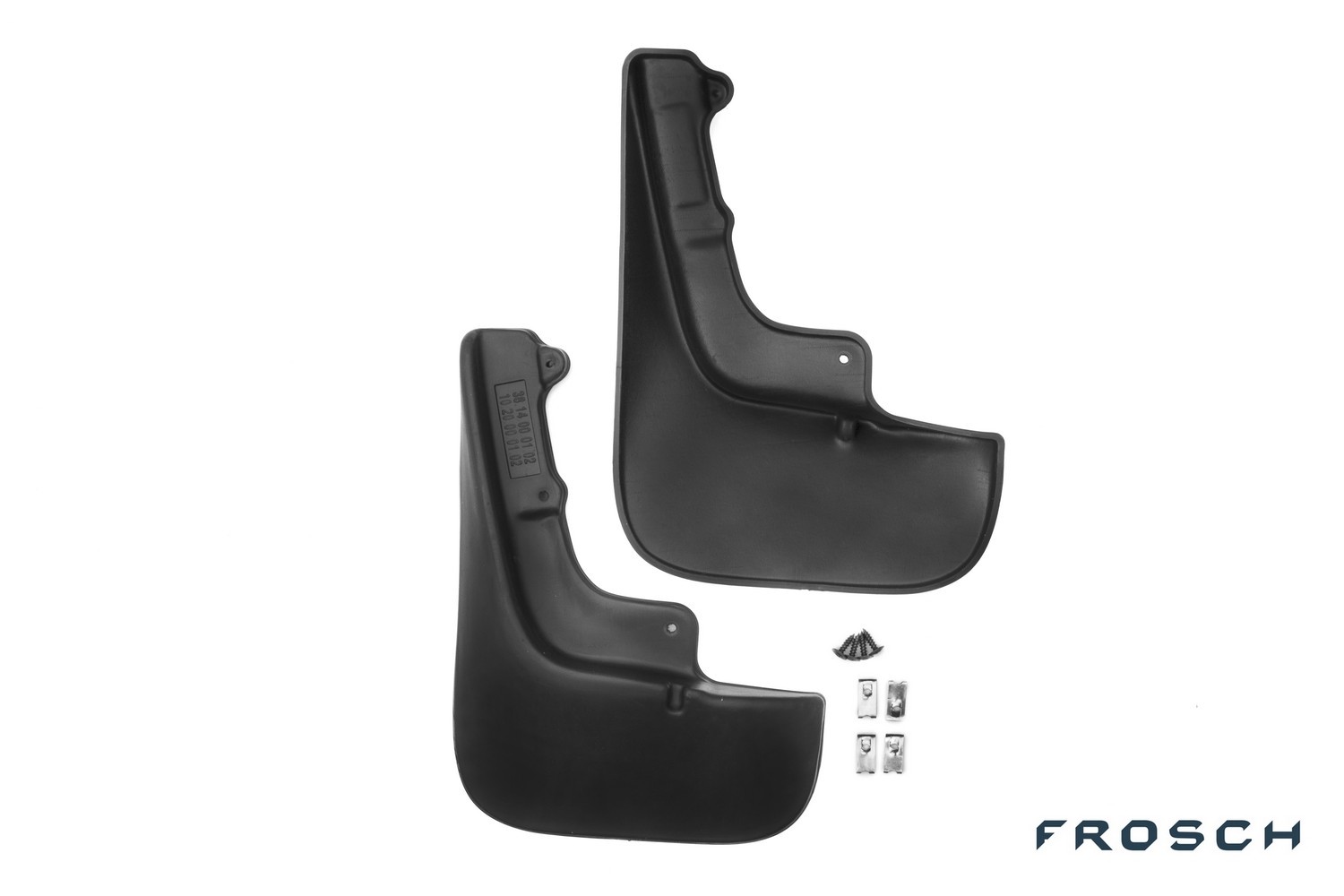 Брызговики передние citroen Jumper 2007-/peugeot Boxer 2006- (с расшир.арок, ус-ка с подкрылками) (optimum) в пакете / Ситроен Джампер - Frosch NLF.10.20.F18