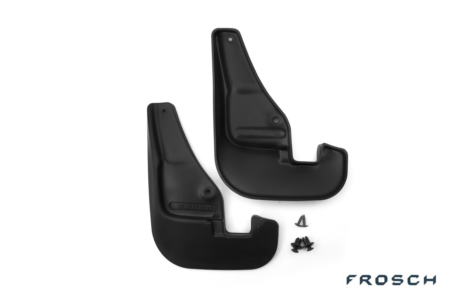 Брызговики передние nissan Almera, 2012- 2 шт. (optimum) в пакете / Ниссан Альмера - Frosch NLF.36.40.F10