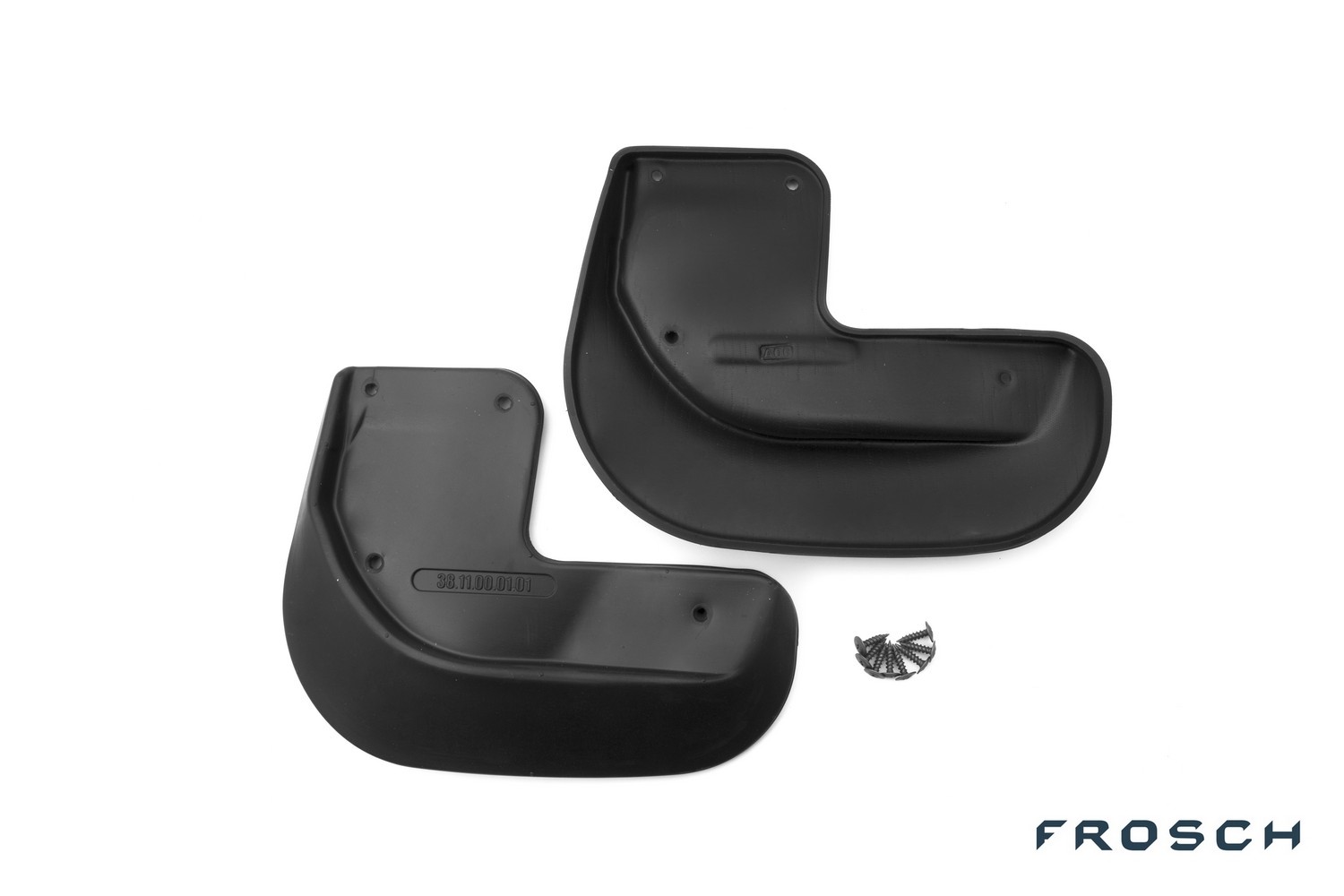 Брызговики передние peugeot 308, 2007-2014 хб. 2 шт. (optimum) в пакете / Пежо - Frosch NLF.38.11.F11