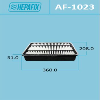 Воздушный фильтр a-1023 hepafix (1/24) - Hepafix AF-1023