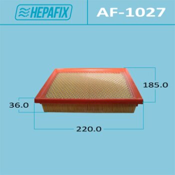 Воздушный фильтр a-1027 hepafix (1/40) - Hepafix AF-1027