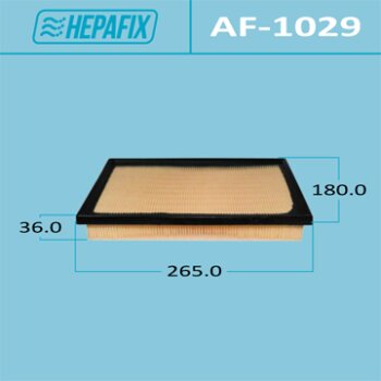 Воздушный фильтр a-1029 hepafix (1/50) - Hepafix AF-1029