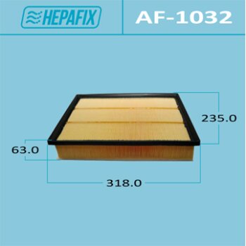 Воздушный фильтр a-1032 hepafix (1/40) - Hepafix AF-1032