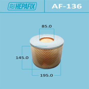 Воздушный фильтр a-136 hepafix (1/14) - Hepafix AF-136