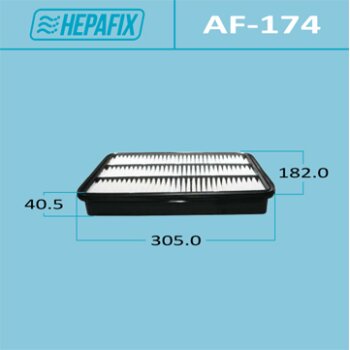 Воздушный фильтр a-174 hepafix (1/40) - Hepafix AF-174