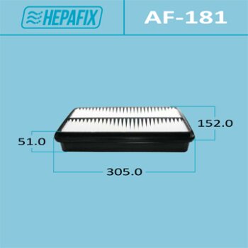 Воздушный фильтр a-181 hepafix (1/40) - Hepafix AF-181